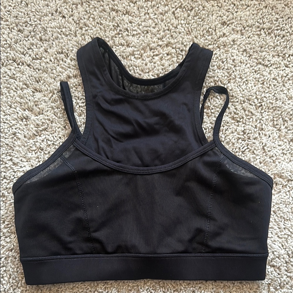 Black Sports Bra